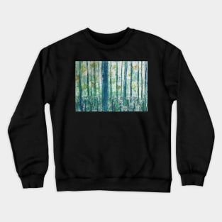 Collagraph Print Crewneck Sweatshirt